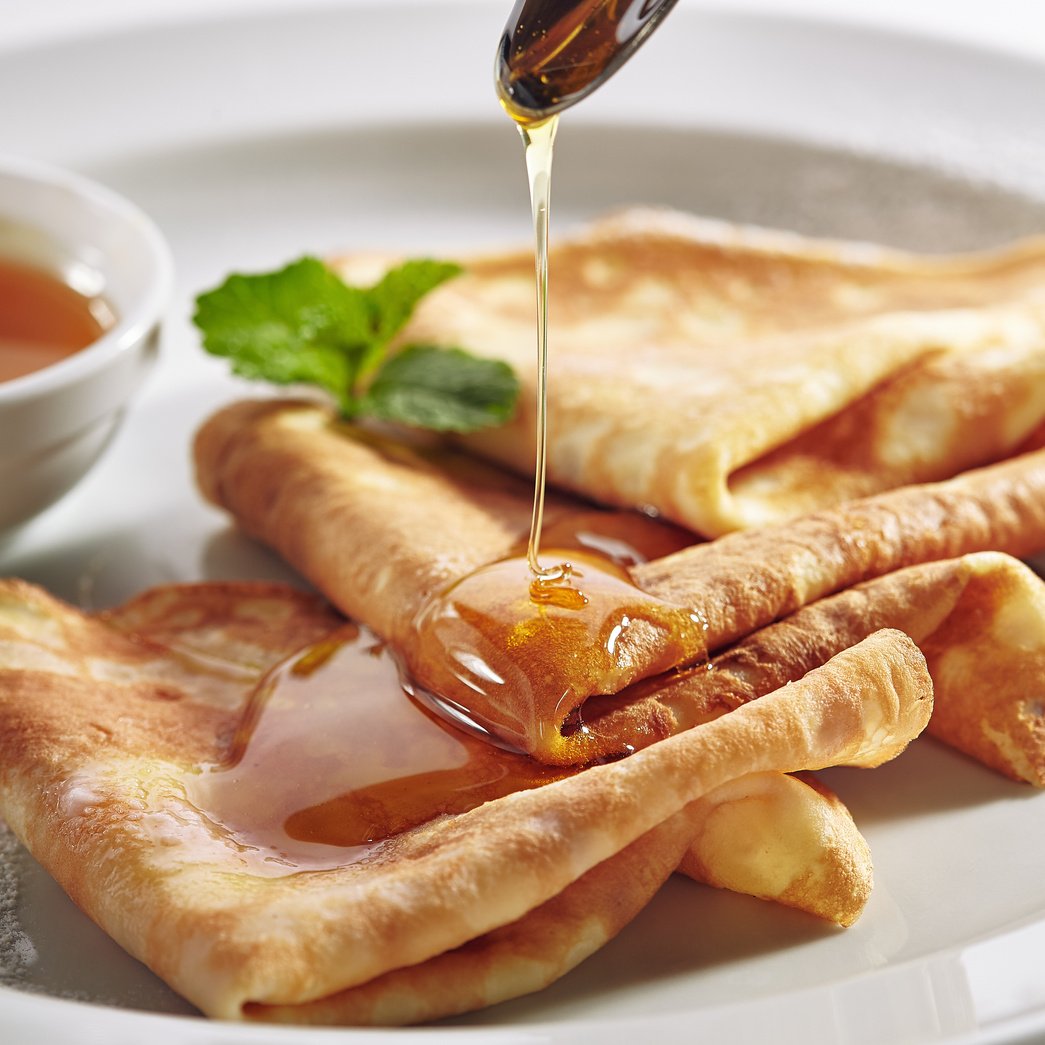 Crepes with Honey